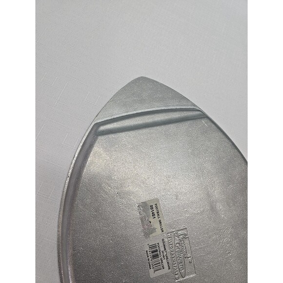 Wilton Armetale Gourmet Grillware Football Shape Griller - Picture 7 of 14